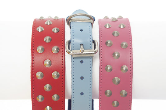 DOGUE Stud Muffin Studded Leather Dog Collar