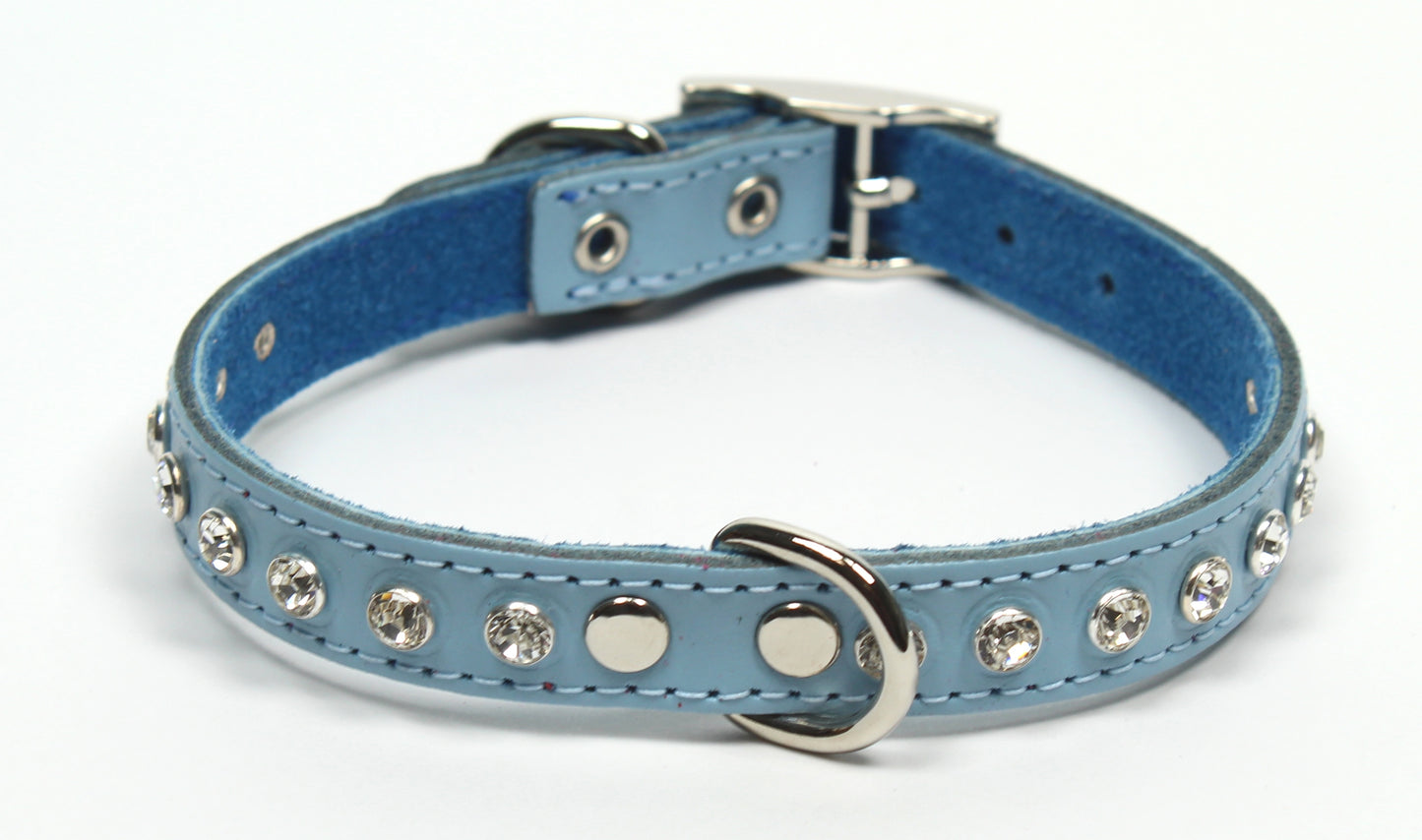 DOGUE Leather Glamour Dog Collar