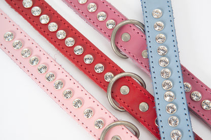 DOGUE Leather Glamour Dog Collar