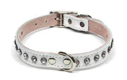 DOGUE Leather Glamour Dog Collar