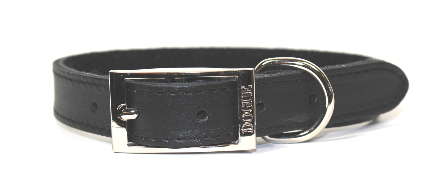 DOGUE Classic Leather Dog Collar