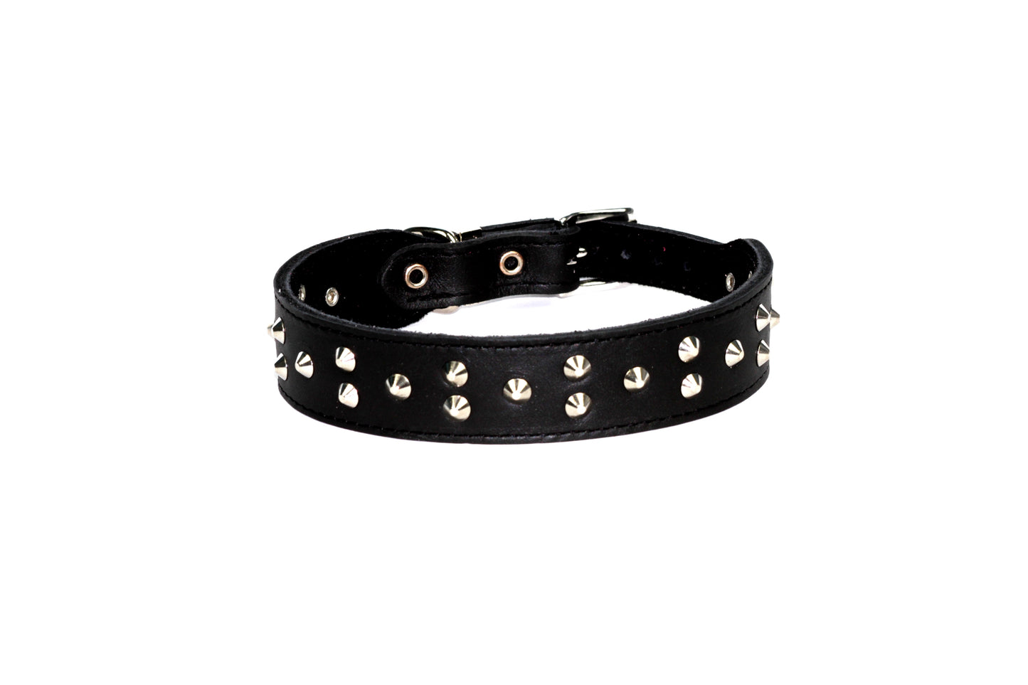 DOGUE Stud Muffin Studded Leather Dog Collar