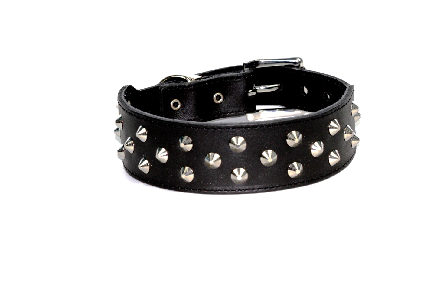 DOGUE Stud Muffin Studded Leather Dog Collar