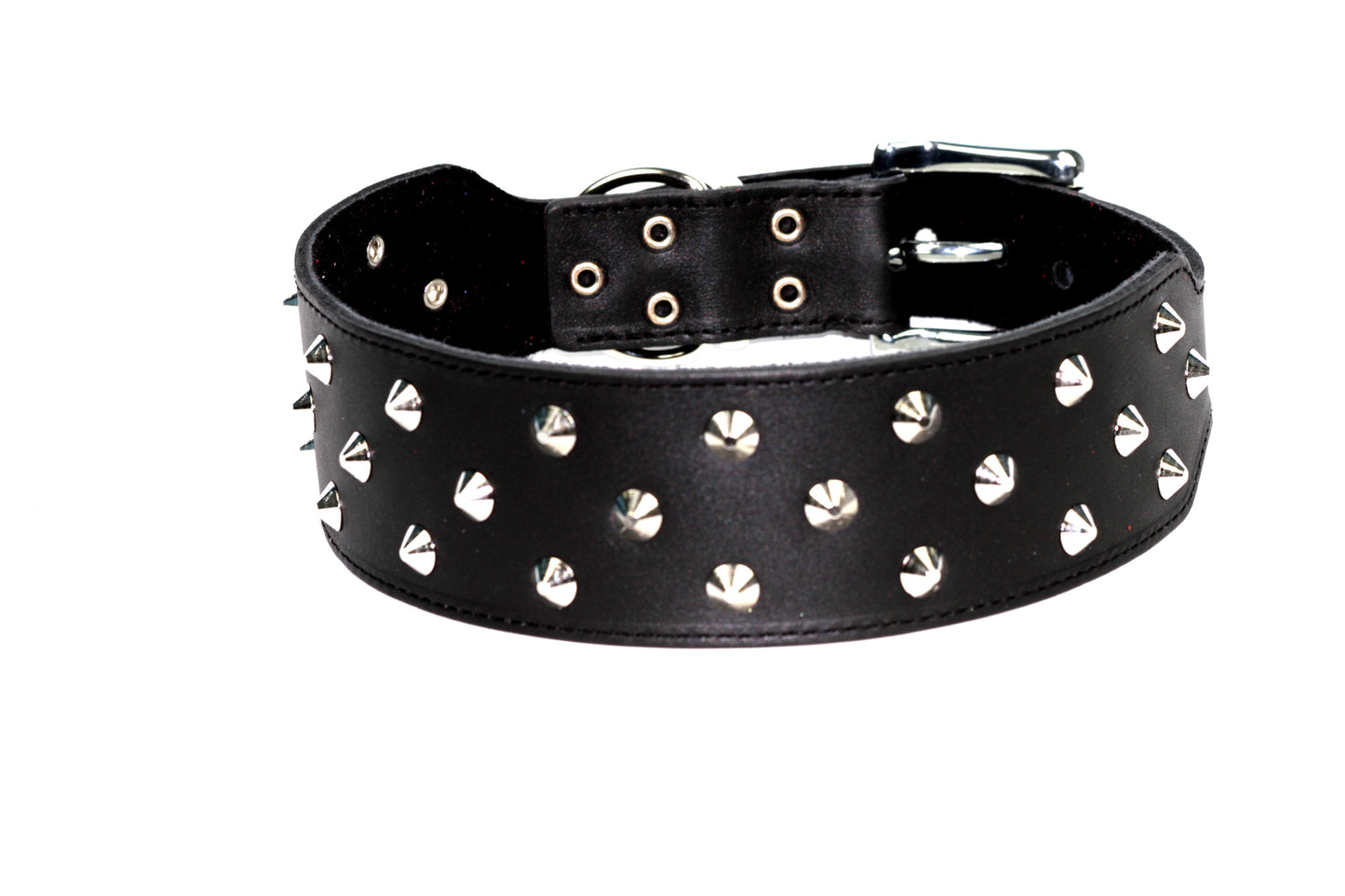 DOGUE Stud Muffin Studded Leather Dog Collar