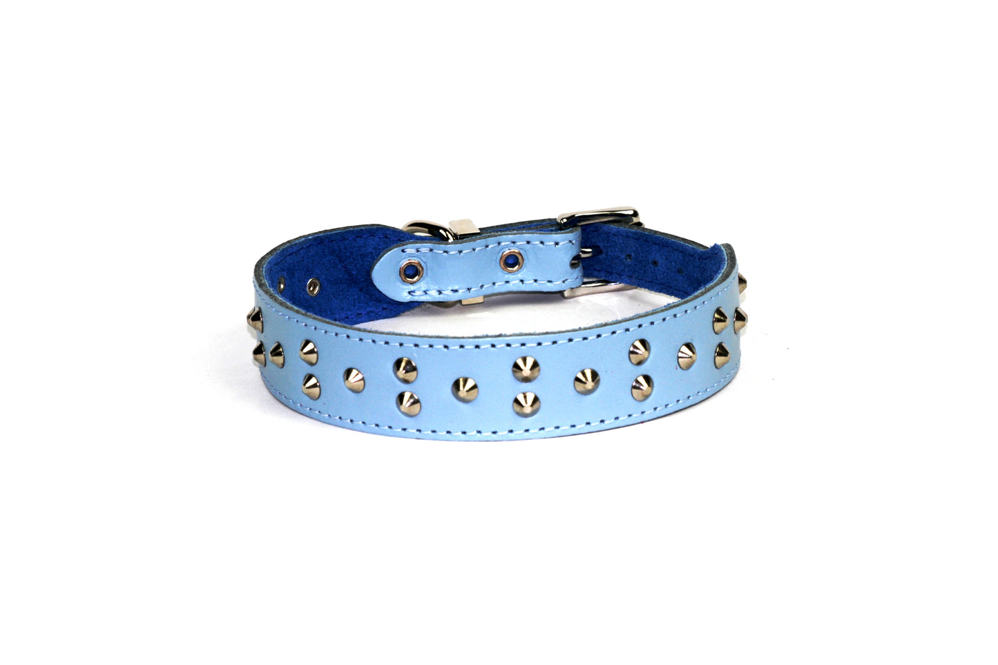 DOGUE Stud Muffin Studded Leather Dog Collar