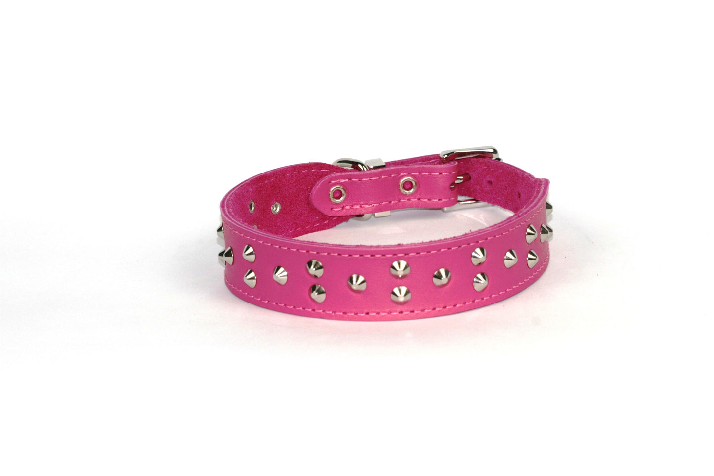 DOGUE Stud Muffin Studded Leather Dog Collar