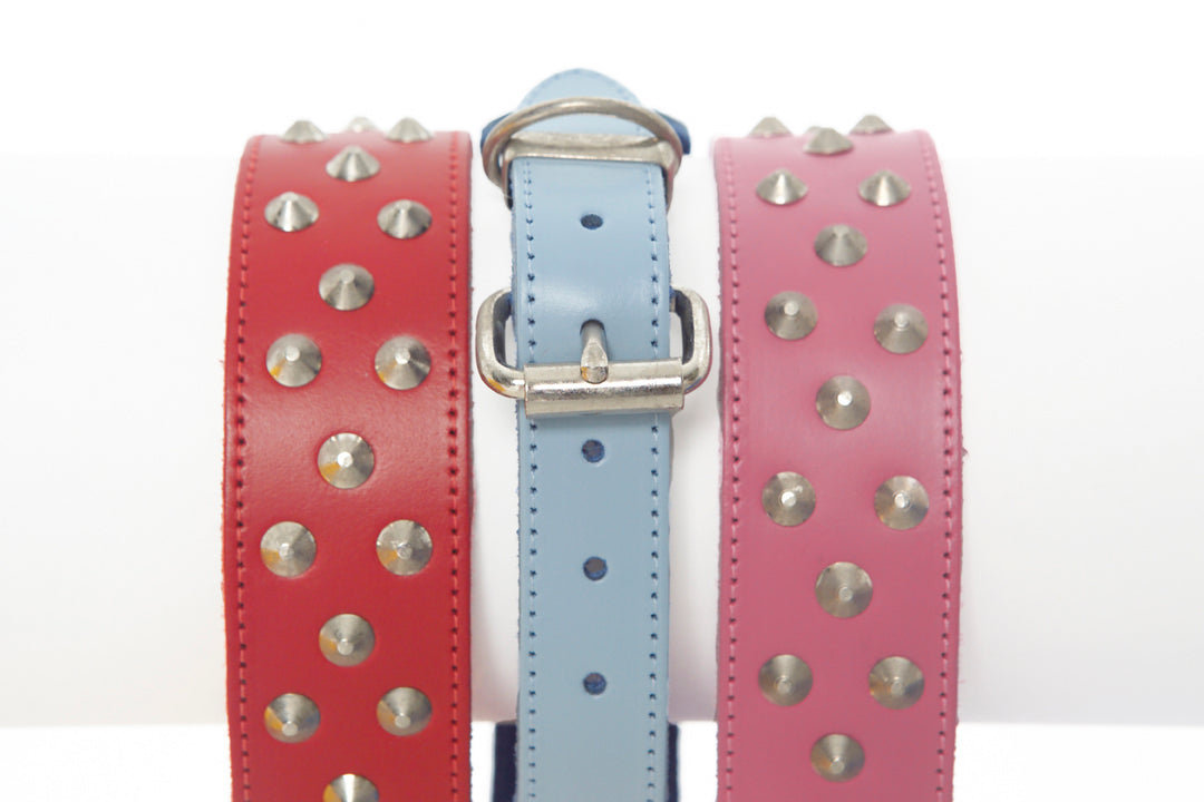 DOGUE Stud Muffin Studded Leather Dog Collar
