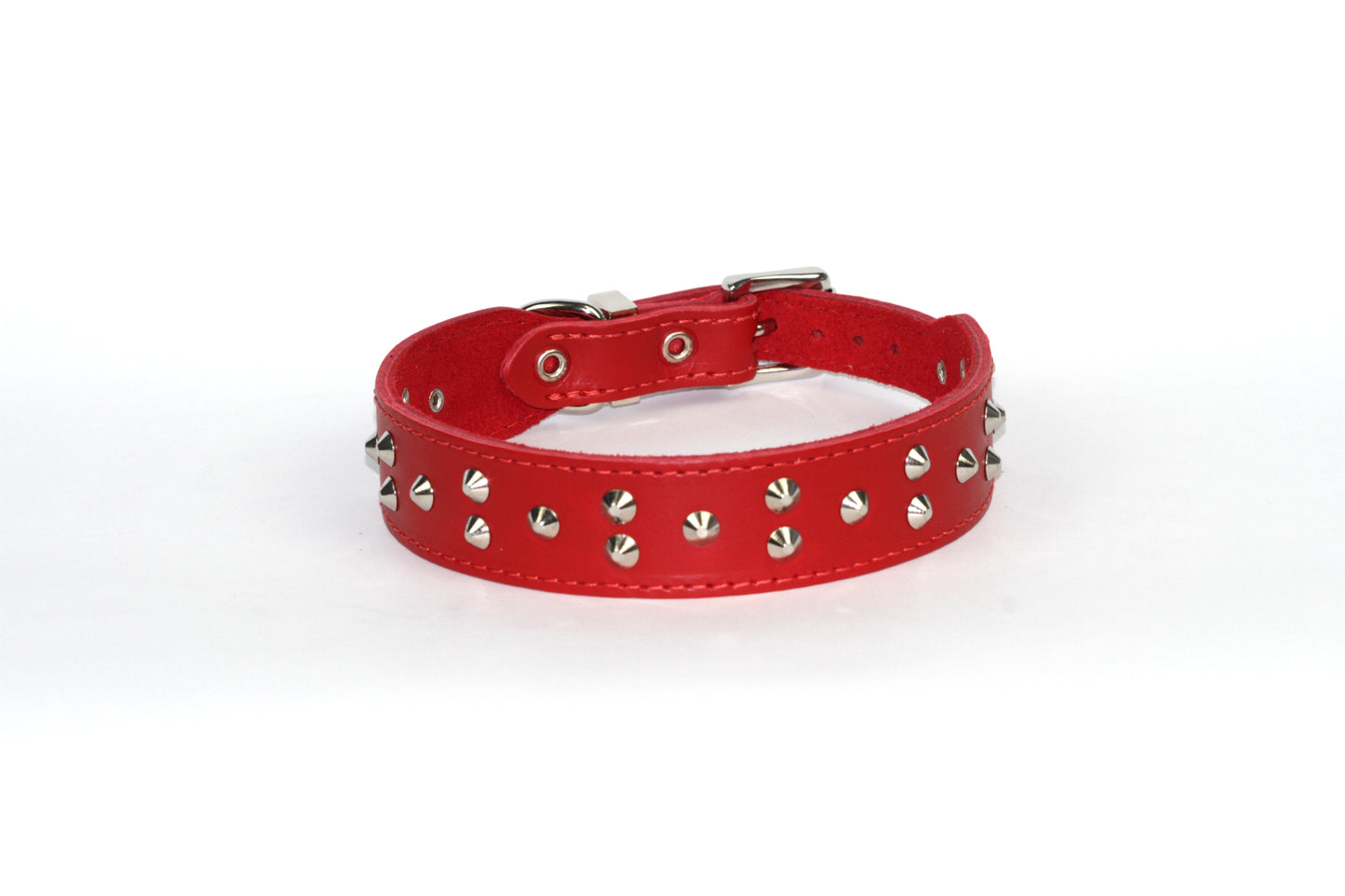 DOGUE Stud Muffin Studded Leather Dog Collar
