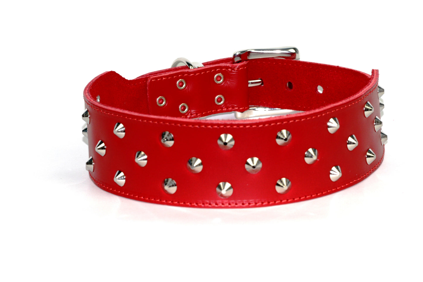 DOGUE Stud Muffin Studded Leather Dog Collar